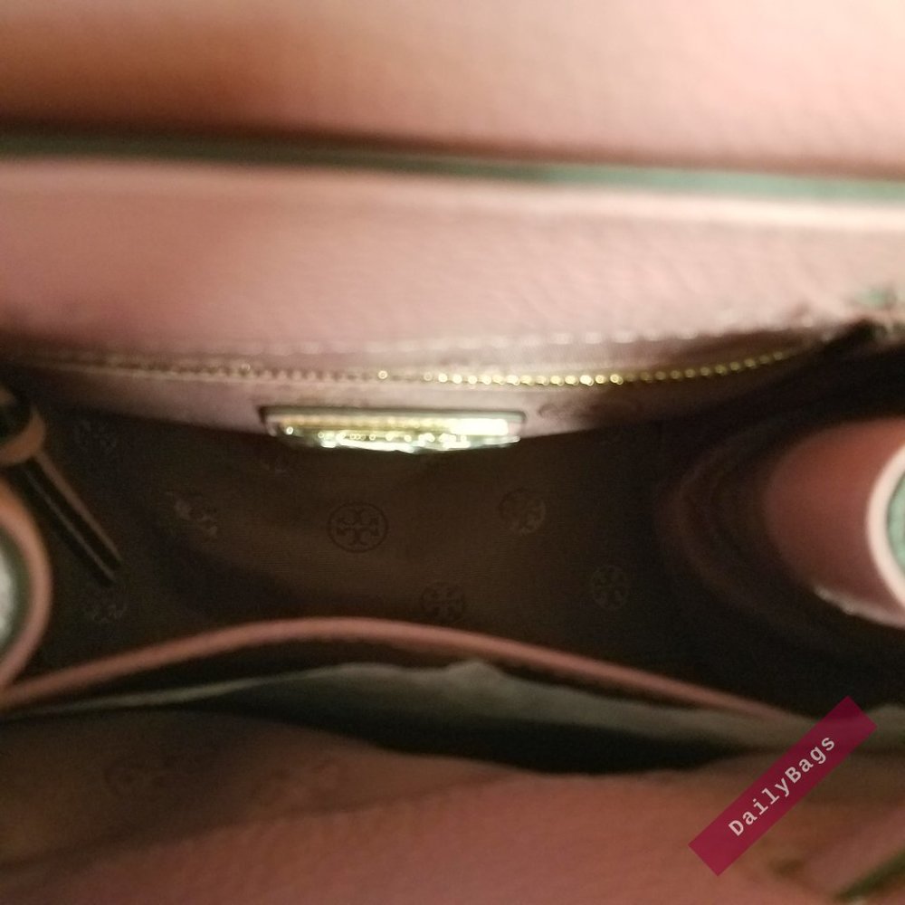 TORY BURCH THEA MINI BACKPACK MAGNOLIA PINK - Picture 10 of 14